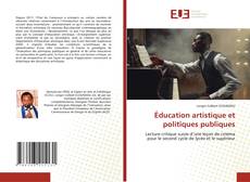 Обложка Éducation artistique et politiques publiques