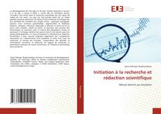 Copertina di Initiation à la recherche et rédaction scientifique