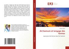 Copertina di Art bamum et langage des formes