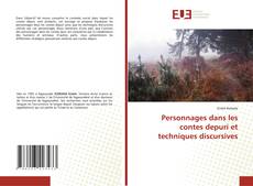 Bookcover of Personnages dans les contes depuri et techniques discursives