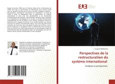 Capa do livro de Perspectives de la restructuration du système international 