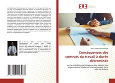 Borítókép a  Conséquences des contrats du travail à durée déterminée - hoz