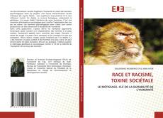 Buchcover von RACE ET RACISME, TOXINE SOCIÉTALE