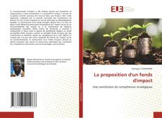 Capa do livro de La proposition d'un fonds d'impact 