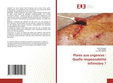 Обложка Plaies aux urgences : Quelle responsabilité Infirmière ?