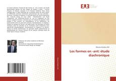 Copertina di Les formes en -ant: étude diachronique