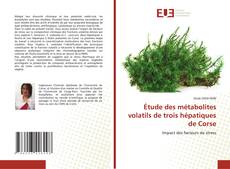 Portada del libro de Étude des métabolites volatils de trois hépatiques de Corse