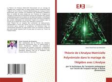 Bookcover of Théorie de L'Analyse Matricielle Polynômiale dans le mariage de l'Algèbre avec L'Analyse