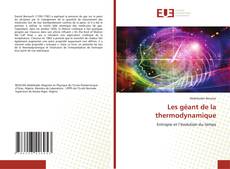 Couverture de Les géant de la thermodynamique