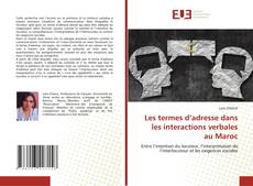 Bookcover of Les termes d’adresse dans les interactions verbales au Maroc
