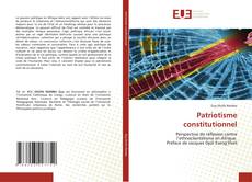 Patriotisme constitutionnel的封面