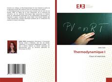 Borítókép a  Thermodynamique I - hoz