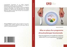 Portada del libro de Mise en place d'un programme d'insulinothérapie fonctionnelle