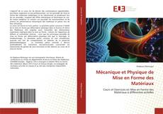 Mécanique et Physique de Mise en Forme des Matériaux kitap kapağı
