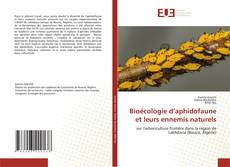 Couverture de Bioécologie d’aphidofaune et leurs ennemis naturels