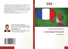 Capa do livro de Lexicologie française 