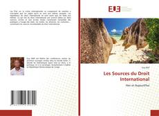 Capa do livro de Les Sources du Droit International 