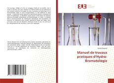 Manuel de travaux pratiques d’Hydro-Bromatologie kitap kapağı