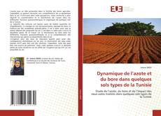Bookcover of Dynamique de l’azote et du bore dans quelques sols types de la Tunisie