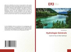 Hydrologie Générale kitap kapağı