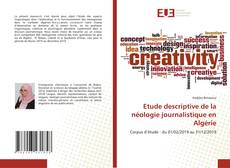 Portada del libro de Etude descriptive de la néologie journalistique en Algérie
