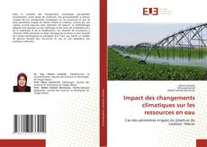 Buchcover von Impact des changements climatiques sur les ressources en eau