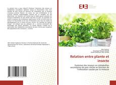 Couverture de Relation entre plante et insecte