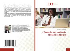 L'Essentiel des droits de l'Enfant congolais kitap kapağı