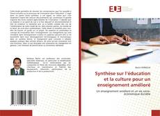 Capa do livro de Synthèse sur l’éducation et la culture pour un enseignement amélioré 