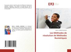 Les Méthodes de résolution de Méthodes Numériques kitap kapağı