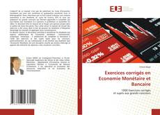 Capa do livro de Exercices corrigés en Economie Monétaire et Bancaire 