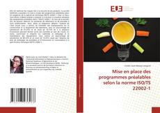 Buchcover von Mise en place des programmes préalables selon la norme ISO/TS 22002-1