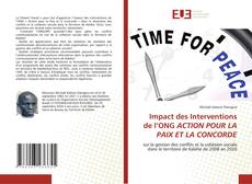 Capa do livro de Impact des Interventions de l’ONG ACTION POUR LA PAIX ET LA CONCORDE 