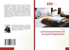 Capa do livro de Le Financement Bancaire du Cycle d’Exploitation 
