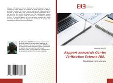 Portada del libro de Rapport annuel de Contre Vérification Externe FBR,