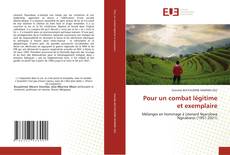 Couverture de Pour un combat légitime et exemplaire