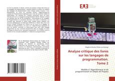 Couverture de Analyse critique des livres sur les langages de programmation. Tome 2