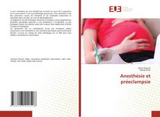 Bookcover of Anesthésie et préeclampsie