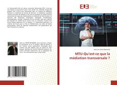 Couverture de MTU-Qu’est-ce que la médiation transversale ?