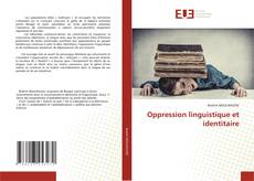 Capa do livro de Oppression linguistique et identitaire 