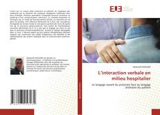Bookcover of L’interaction verbale en milieu hospitalier