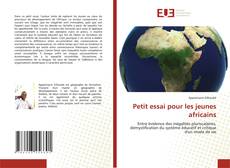 Buchcover von Petit essai pour les jeunes africains