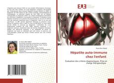 Buchcover von Hépatite auto-immune chez l'enfant