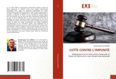 LUTTE CONTRE L’IMPUNITÉ kitap kapağı