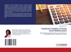 Copertina di Predictive Validity of Entry Level Mathematics