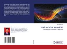 Copertina di Lead reducing vanadates