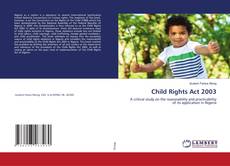Copertina di Child Rights Act 2003