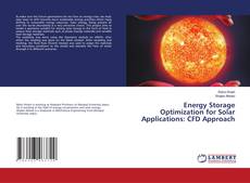 Copertina di Energy Storage Optimization for Solar Applications: CFD Approach