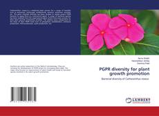 Copertina di PGPR diversity for plant growth promotion
