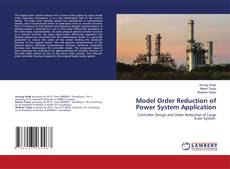 Copertina di Model Order Reduction of Power System Application